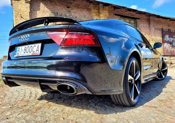 Audi RS7 cena 229000 przebieg: 96000, rok produkcji 2016 z Białystok małe 121